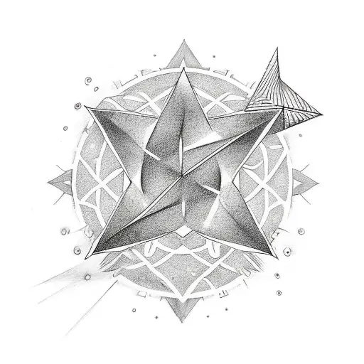 A Tattoo Representing The Client's Star Sign With A Twist