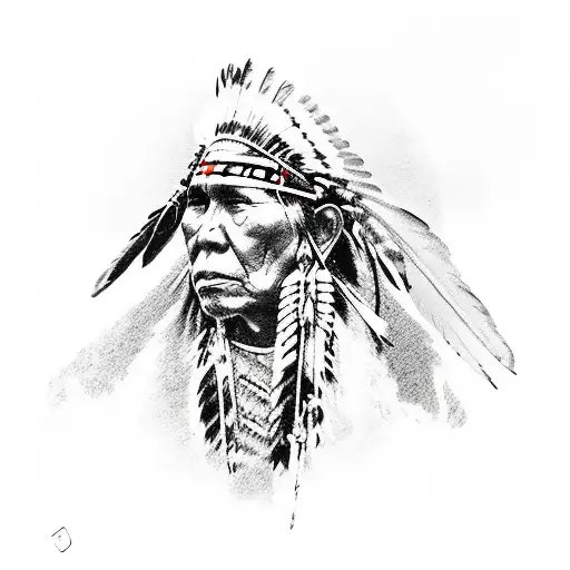 Native American Raising Up Boombox