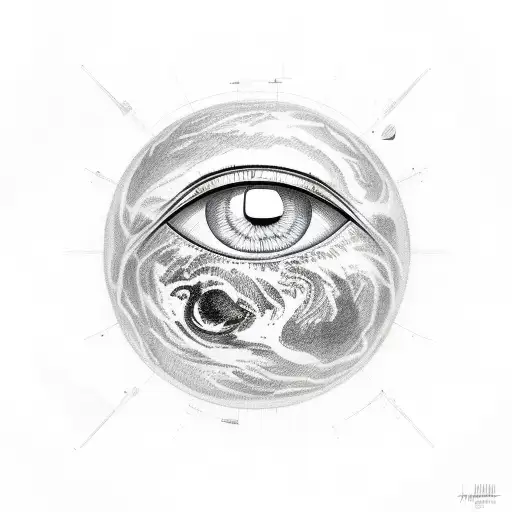 Human Eye As A Planet