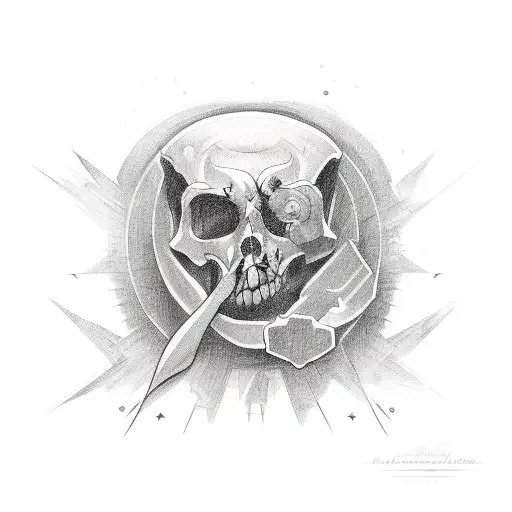 Side Tattoo That Describes The Feeling Of Being In Pain When I Think About Myself