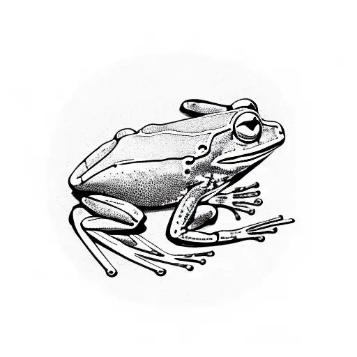 Frog With A Scorpion Tale