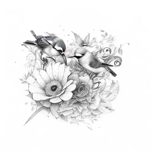 5 Birds On A Floral Brand