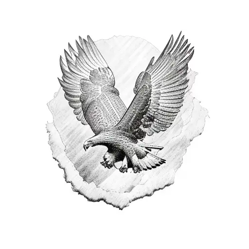 Gods Country With An Eagle On It