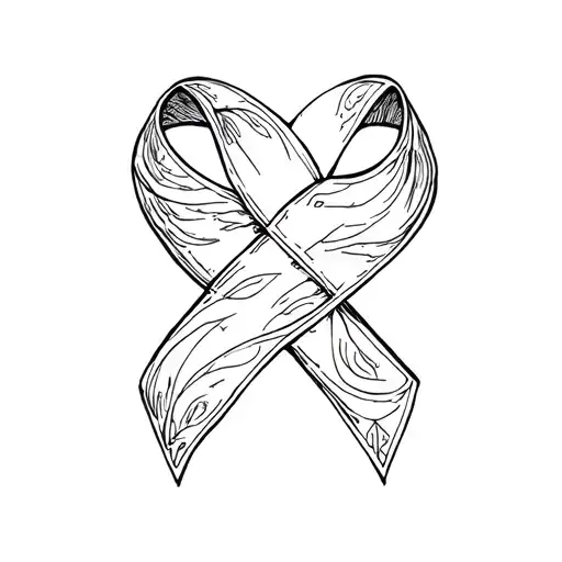 Ribbon Cancer Astrological Sign