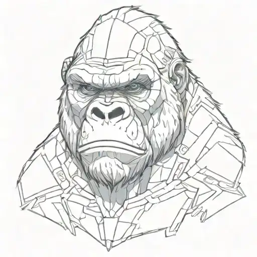 Cyberpunk 2077 Gorilla Head