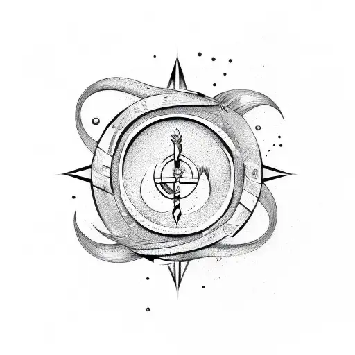 Zodiac Cancer Symbol With A Wave