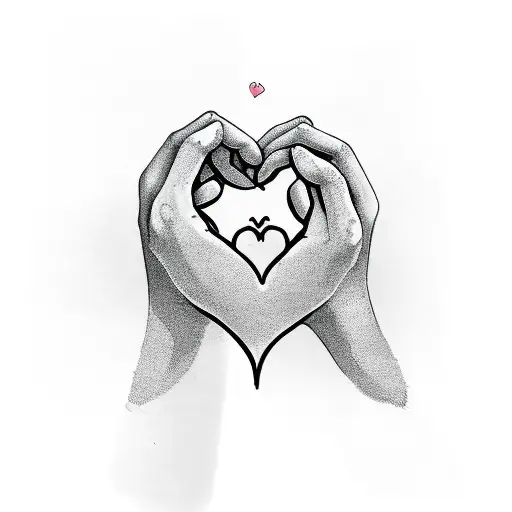 I Love You In Sign Language With A Heart