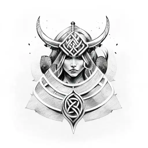 Viking Woman Symbol