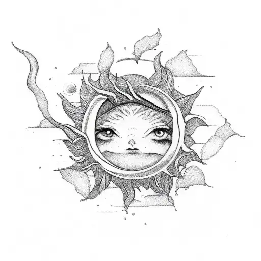 Sun Moon Book Love Romantic Soft