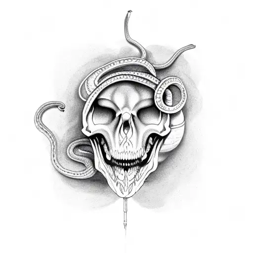 Snake Skull