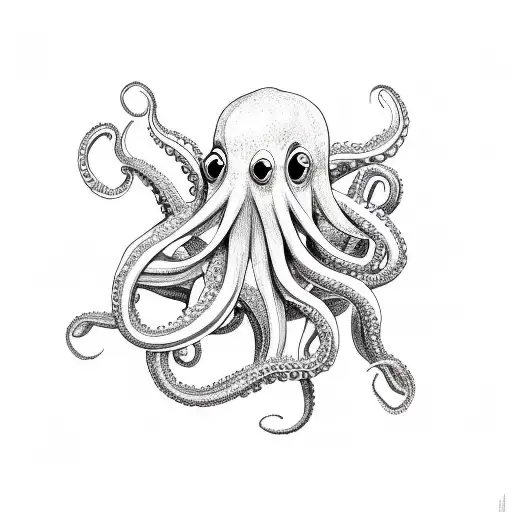 Octopus Outline