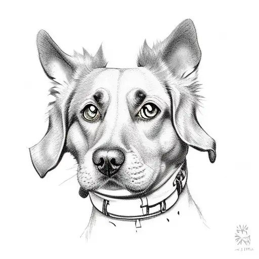 Sad Dog With 3Rd Place Medal