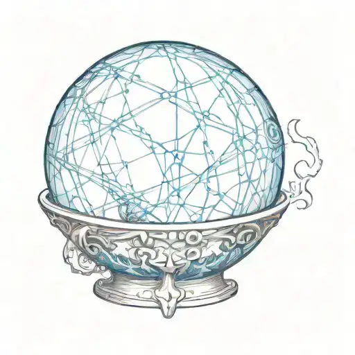 A Blue Crystal Ball