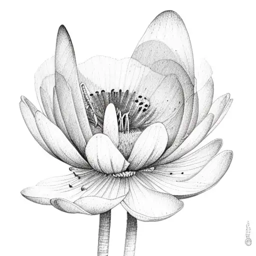 Butterfly Poppy Water Lily