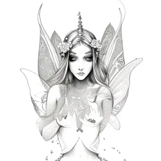 Earthy Feminine Fairy God Sexy