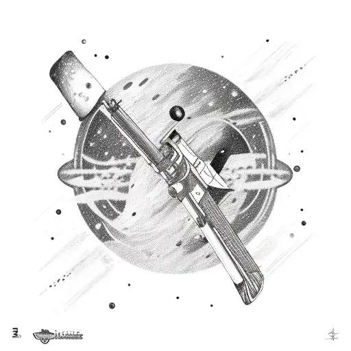 Space X Galaxies Guns N' Roeses Nirvana Universe Apollo 13 Fender Guitar Poland