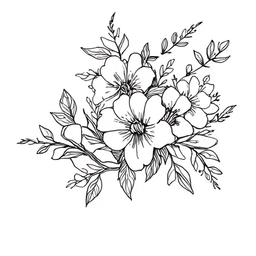 Vine And Desert Blooms Flower Ropes