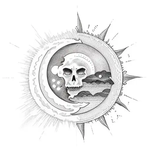 An Open Book With Sun And Moon Rising Up Embracing Soft And Romantic Matching