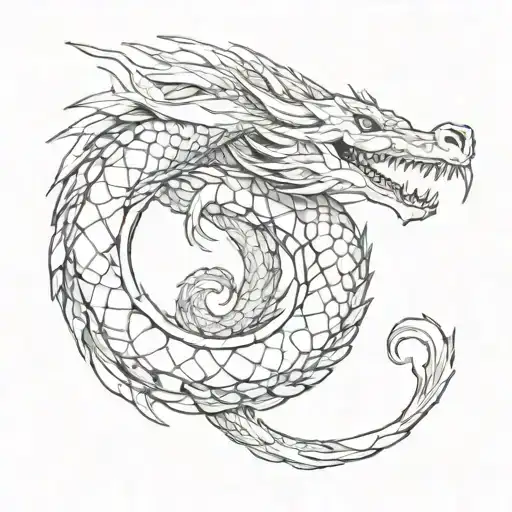 Ouroboros Dragon Circle With A Surprise Twist