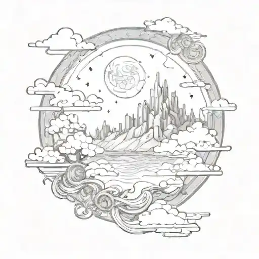 Bigger Than The Whole Sky Symbolizing Strength