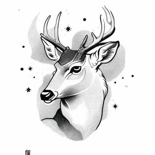 Deer With Space