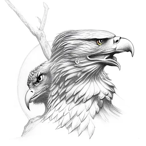 Eagle Carrying Tigger From Pooh