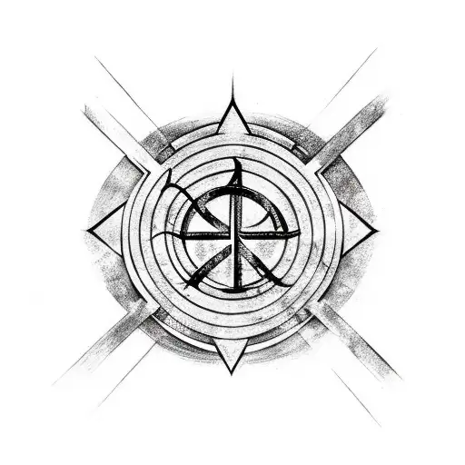 'Brax' With Anarchy Symbol For The A