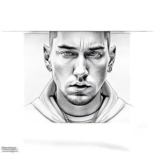 Portrait Of Eminem