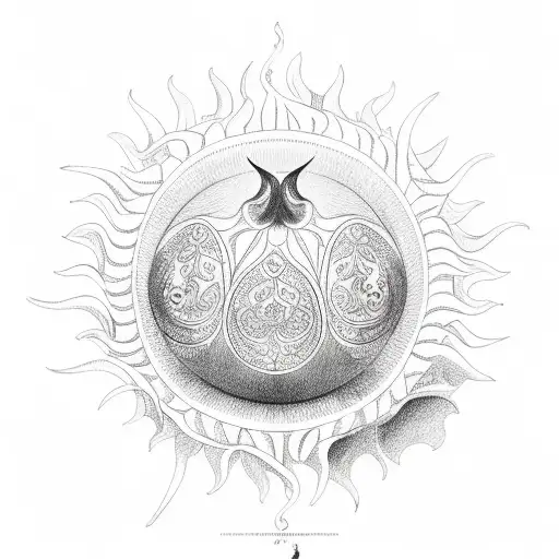 Sun And Pomegranates