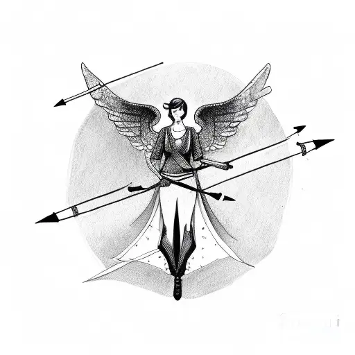 Angel With Arrows