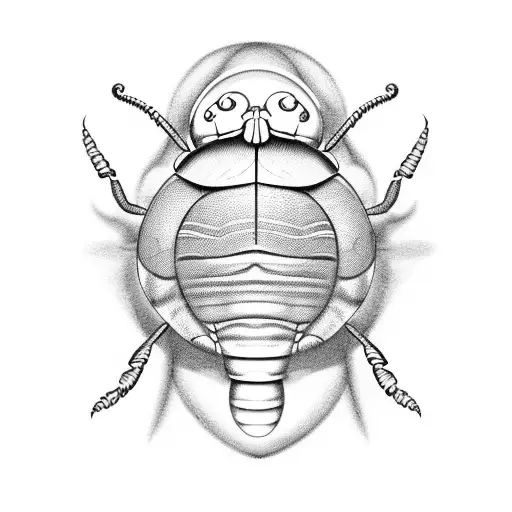 A Coffee Bean Shaped Like An Egyptian Scarab Beetle