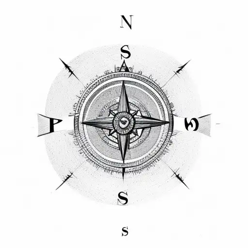 Melissa With Compass