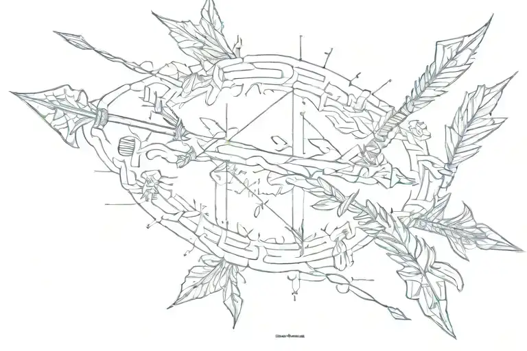 Arrow With Cheyenne Written Inside