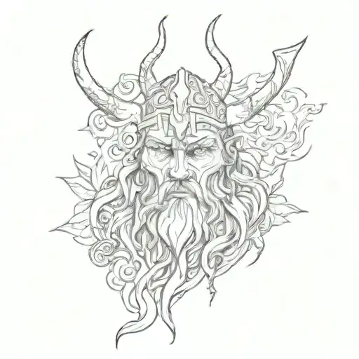 Scandinavia Vikings Gods On Fire