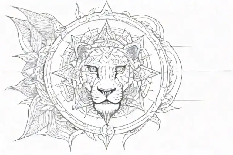 Eye Sun Lion