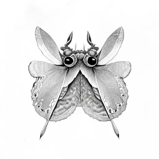 Ancient Deathhead Moth