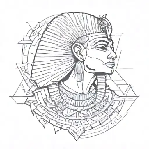 An Egyptian Tattoo Design
