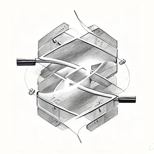 A Weightlifting Barbell Morphing Into A Dna Double Helix