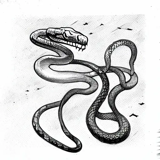 Snake And Sky