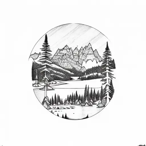 Molas Lake Mountain Range