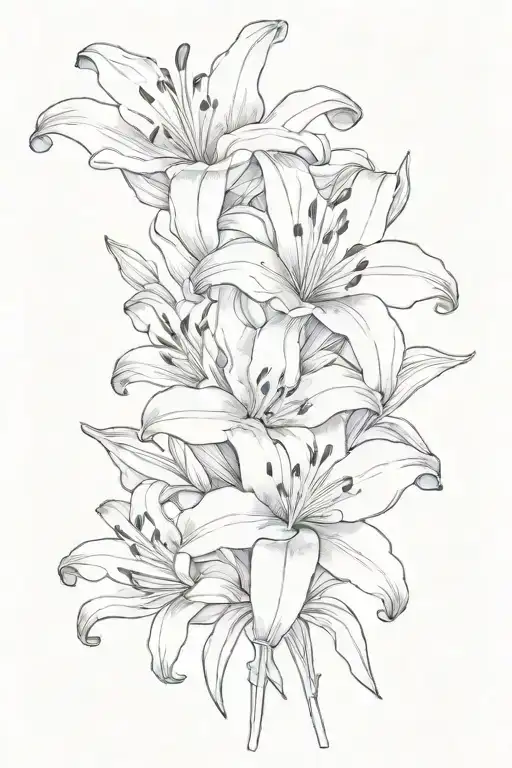 Lily Flower Blooming Flowers Symbolizing Depression