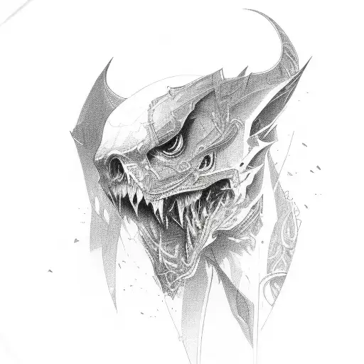 Brutal Black Zipper Neck Side