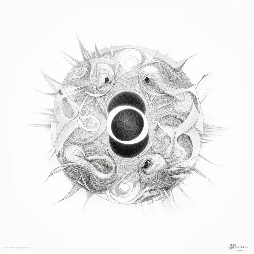 Father And Son Derived From Ying Yang