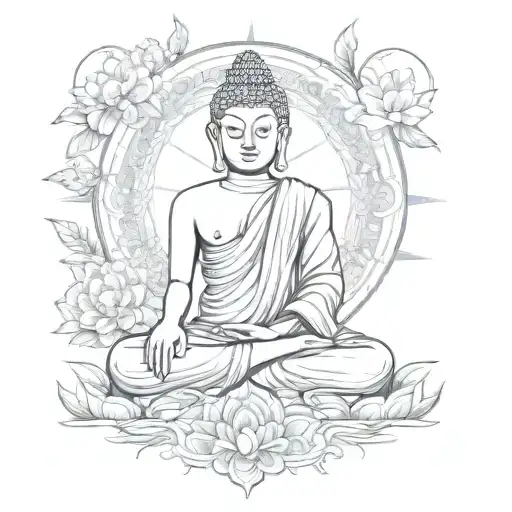 Thai Buddha Sak Yant