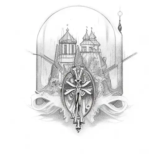 Rosary Going Down Forearm