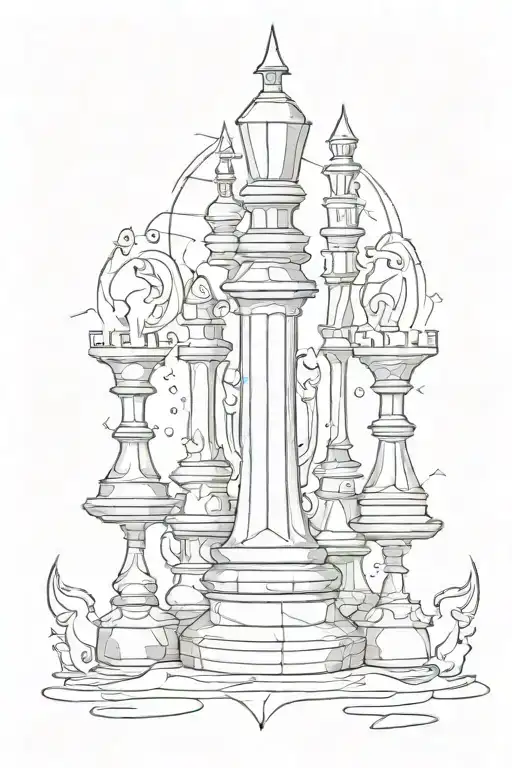 Trident Mixed With Chess