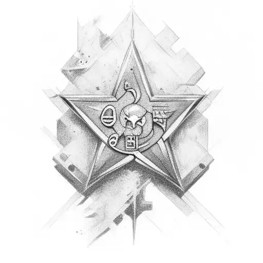 Male Star With Irish Symbolism Undertones