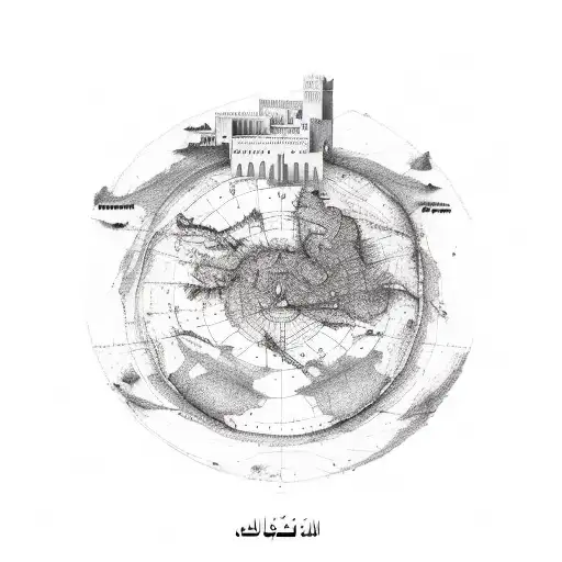 Morocco's Map And A Desert Worrior South Of Spain A Lion And Da Vinci