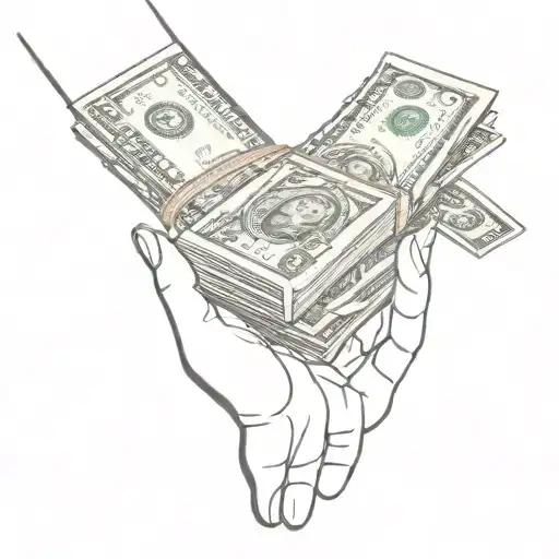 Woman's Hand With Money