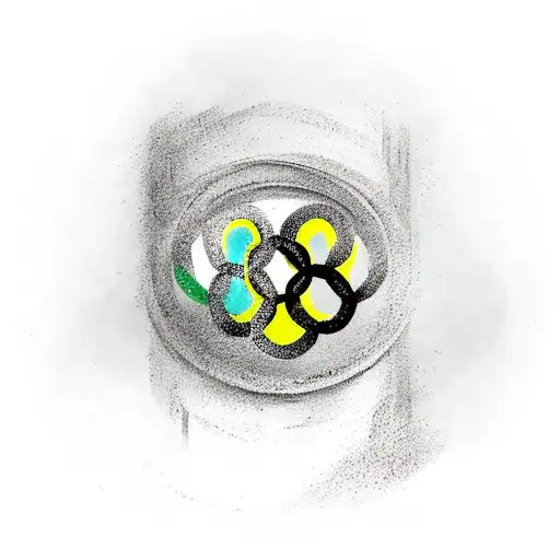 Olympic Symbol With Name